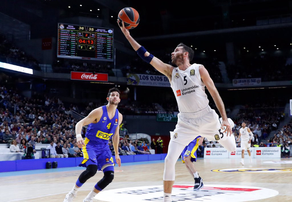 rudy fernandez real madrid maccabi