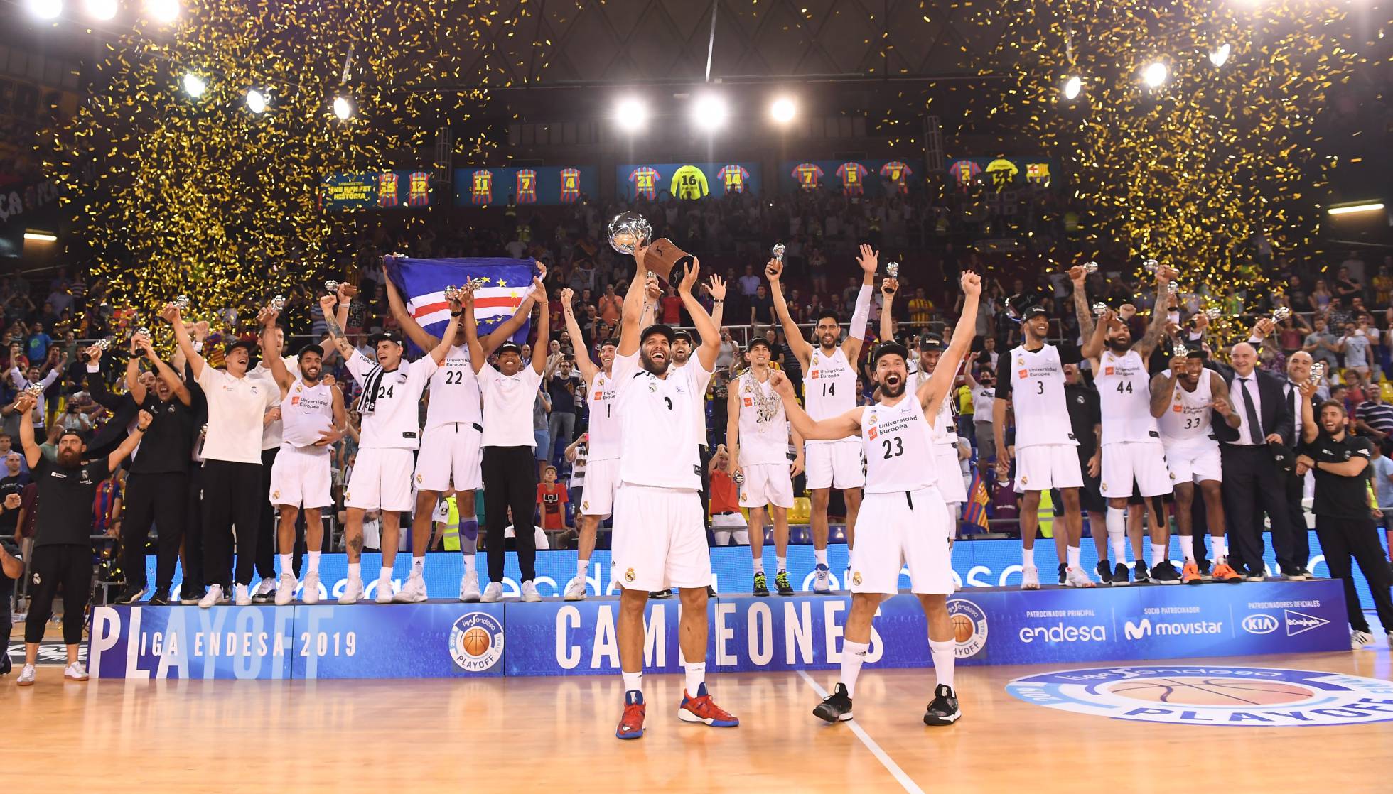 Real Madrid Baloncesto Campeones ACB 2019 FC Barcelona Final Palau