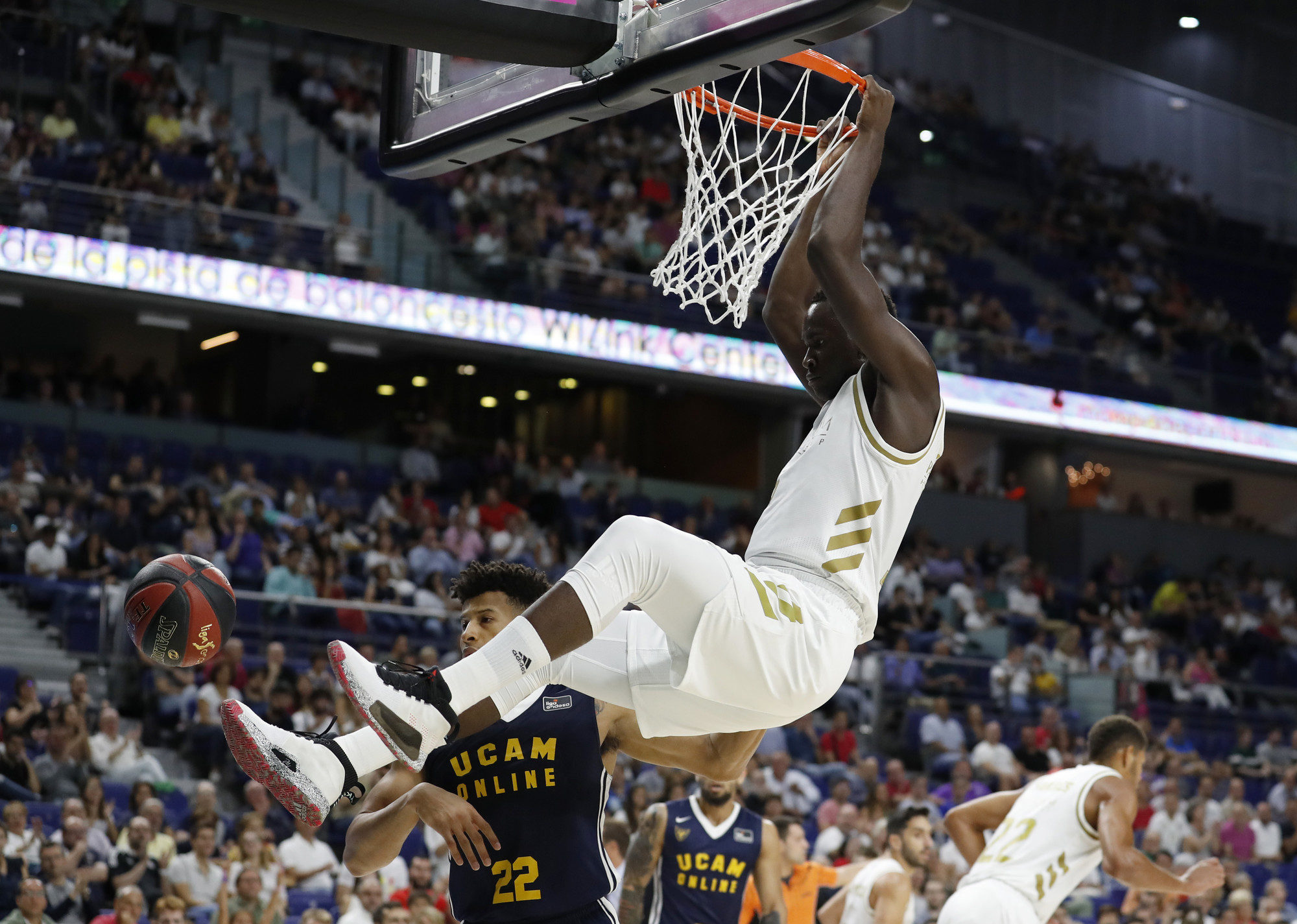 usman garuba real madrid baloncesto ucam murcia liga acb real madrid