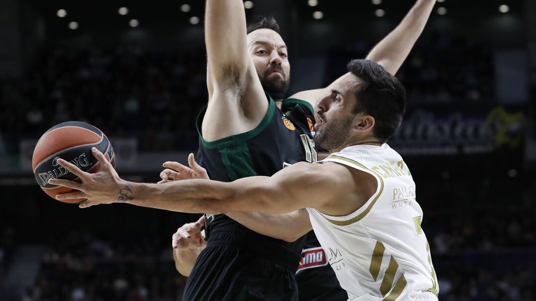 campazzo y calathes en el real madrid panathinaikos